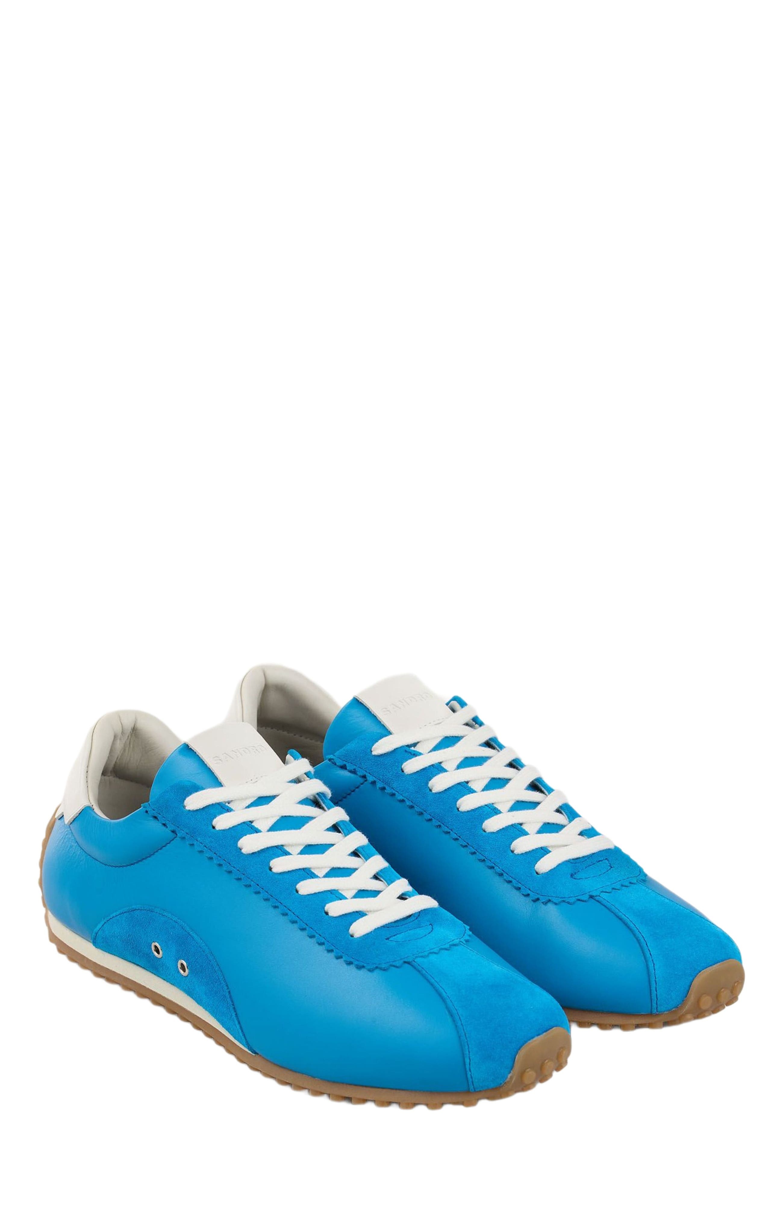 SANDRO Low-top trainers in Azur. at Nordstrom - 2