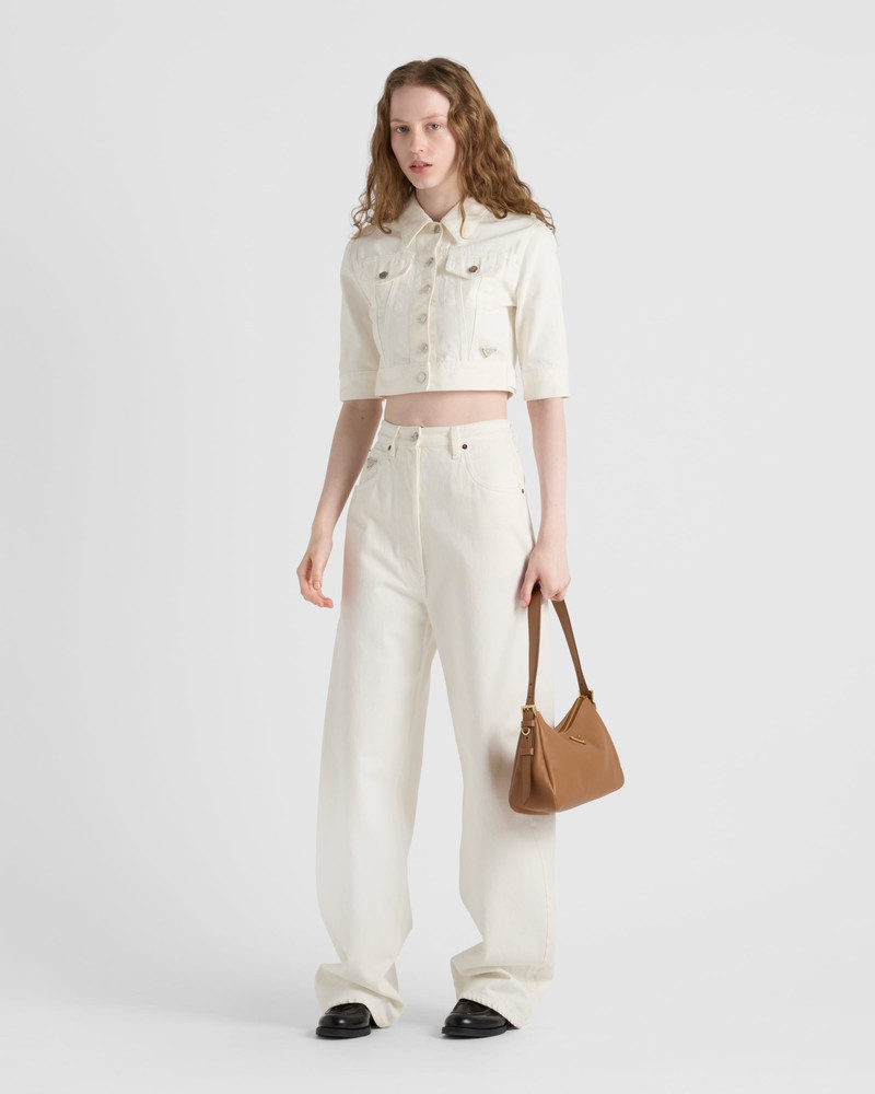 Prada Wide-leg denim jeans outlook