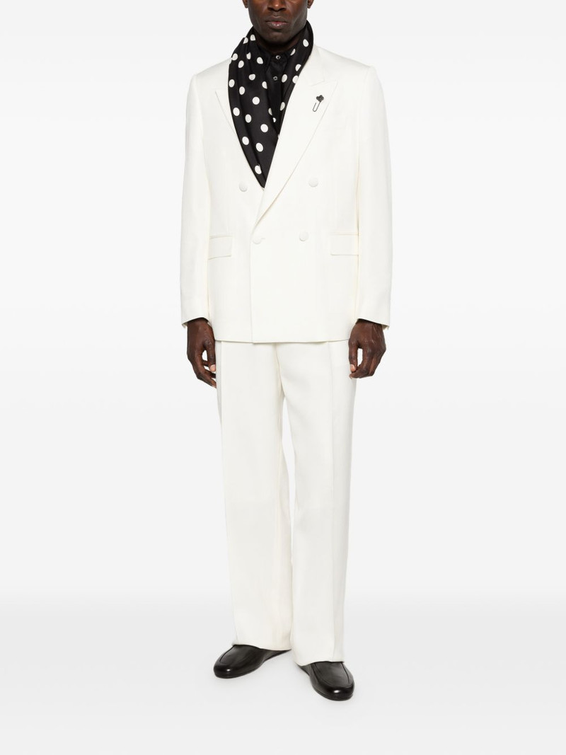 LARDINI double-breasted blazer outlook