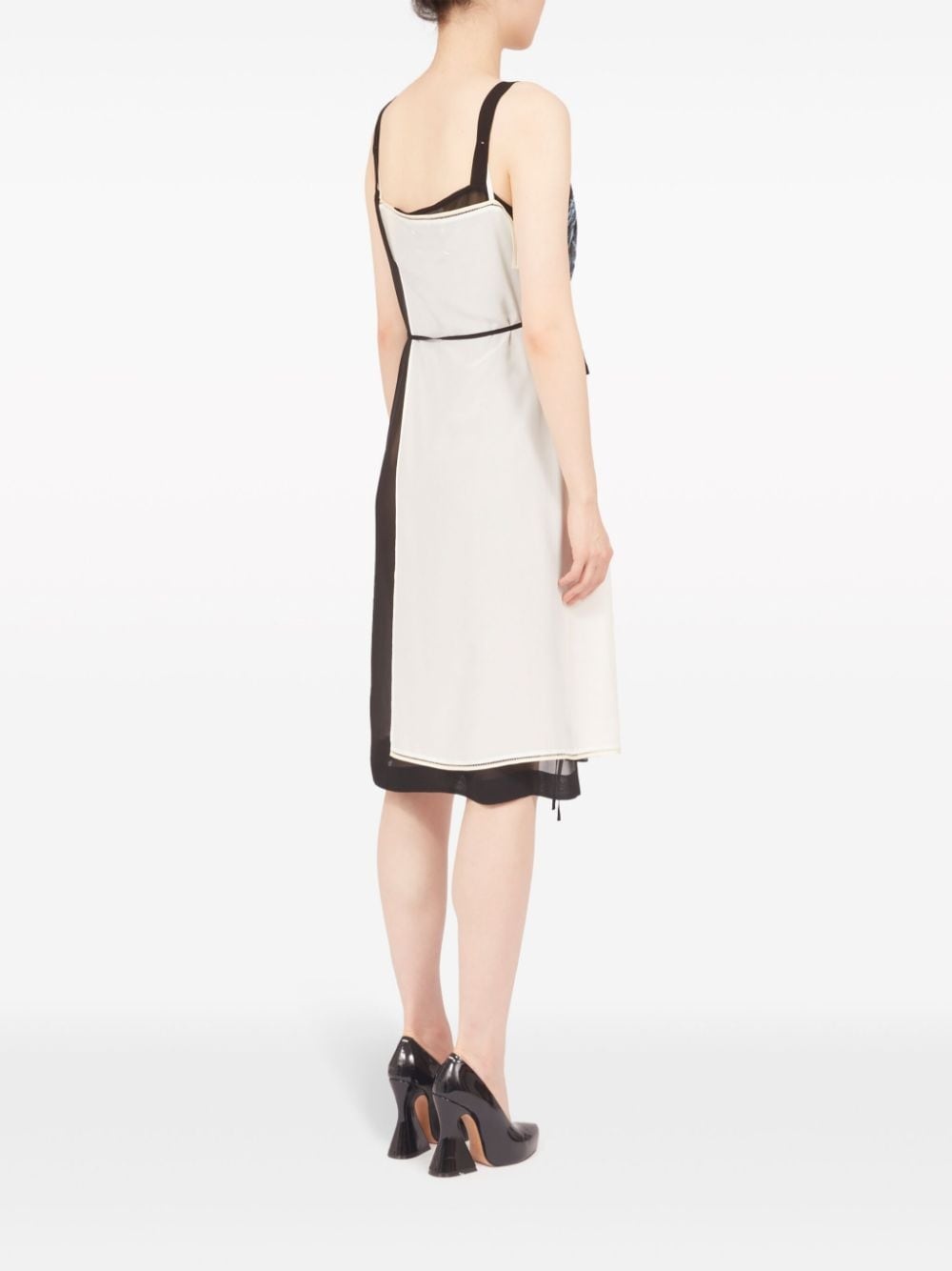 Freeze-frame silk dress - 4