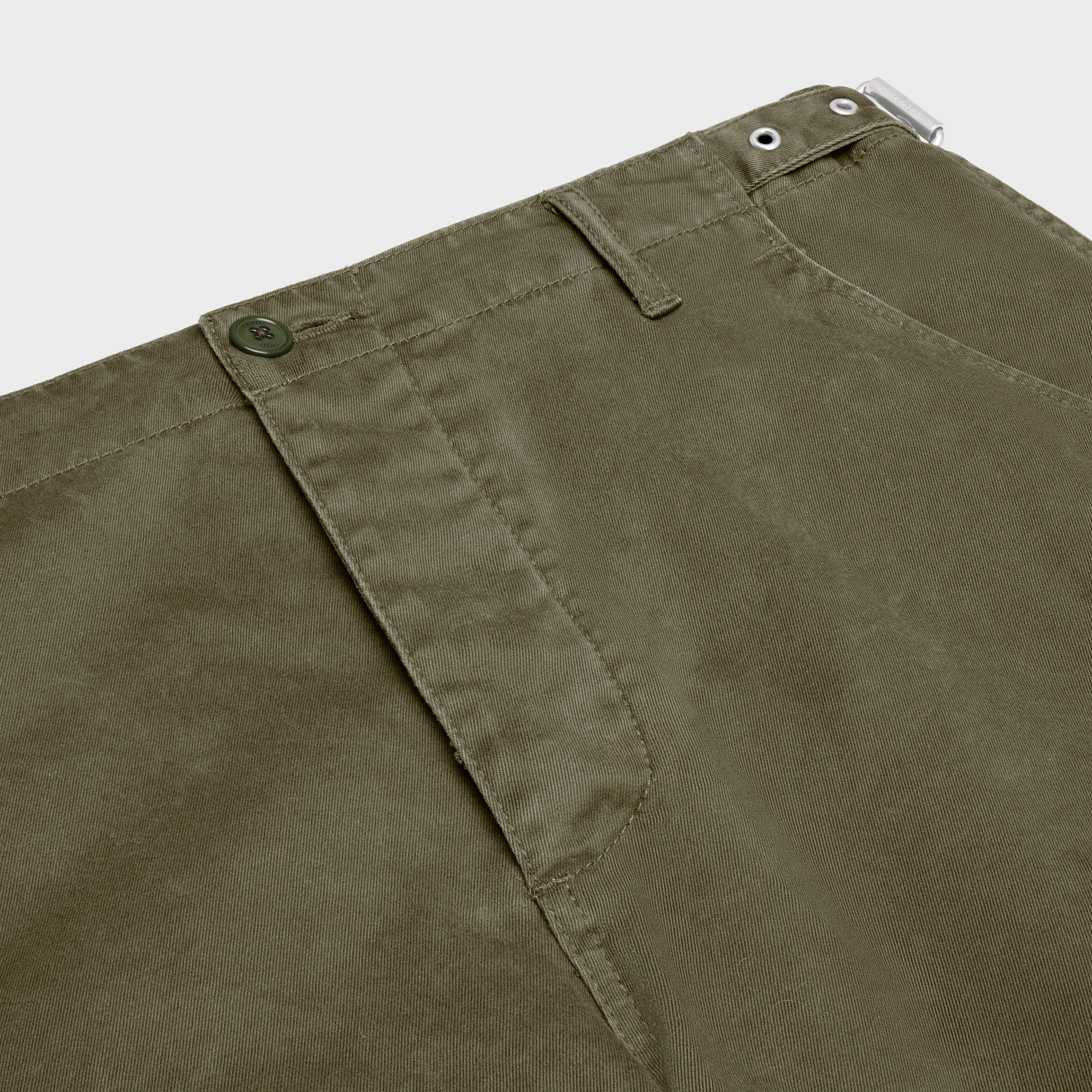 shorts with celine straps in cotton - 3