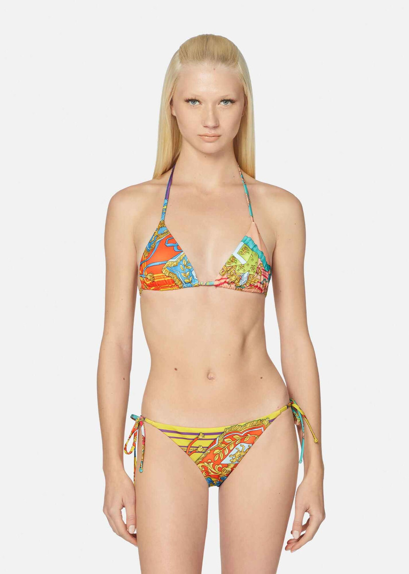 VERSACE Royal Rebellion Bikini Top outlook