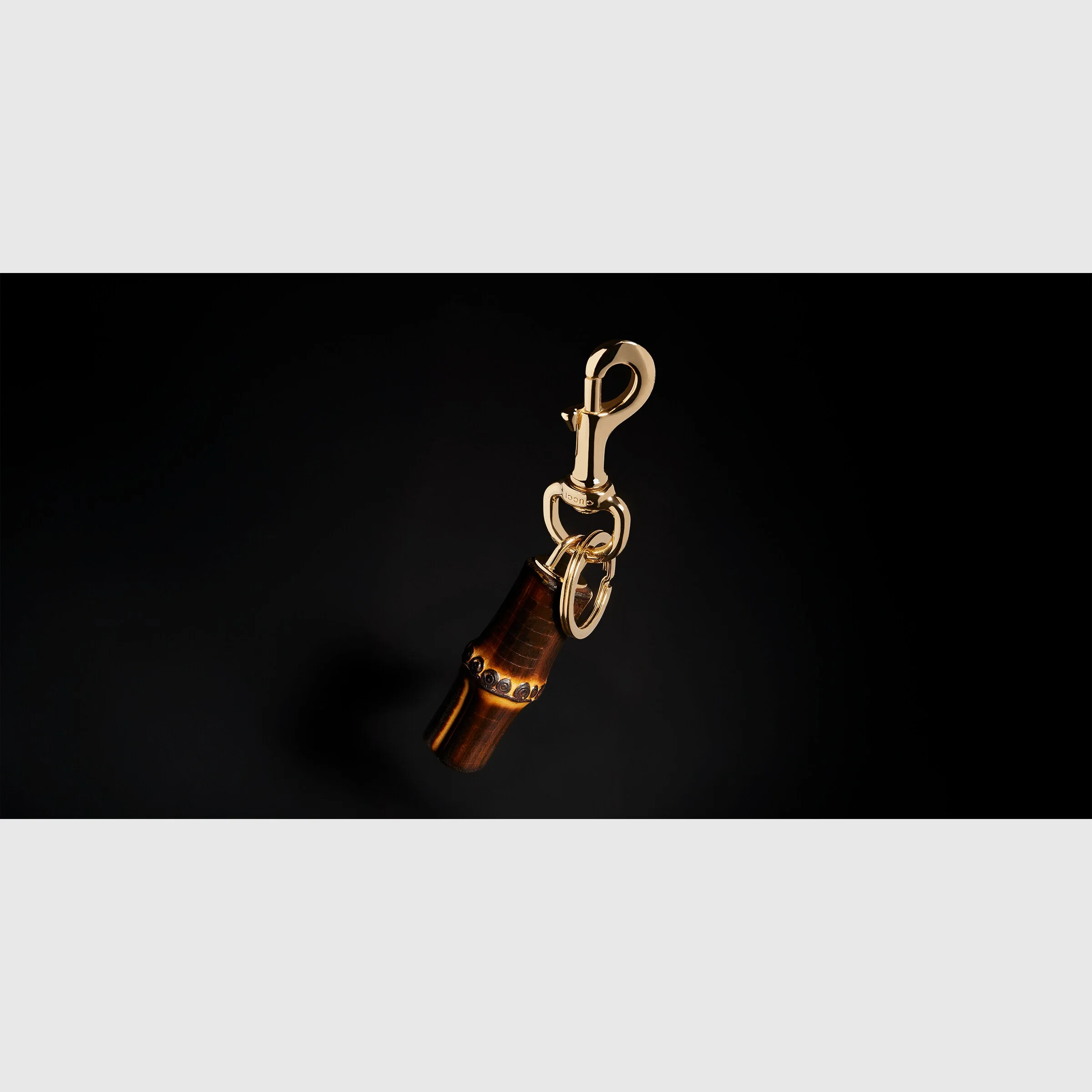 Bamboo keychain - 1