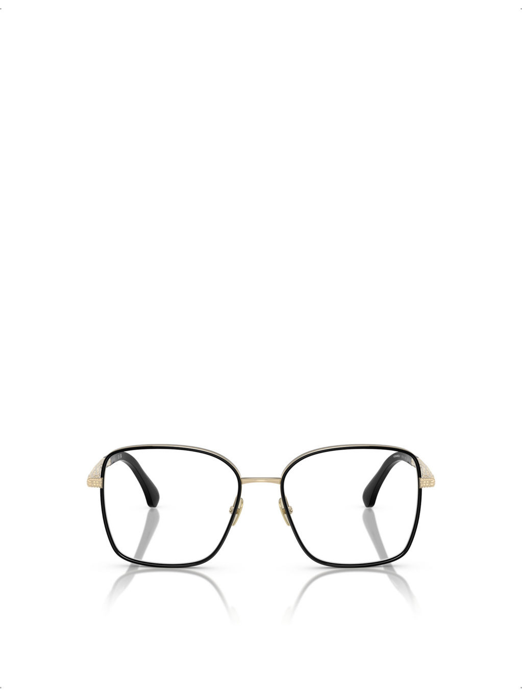 Square-frame metal sunglasses - 1