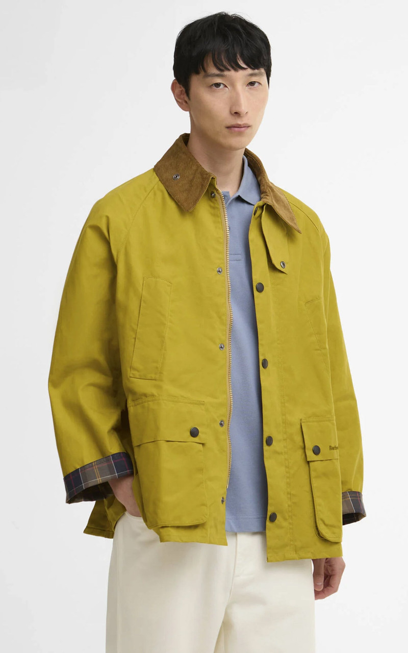 Barbour BARBOUR OVERSIZED BEDALE JACKET OLIVINE outlook