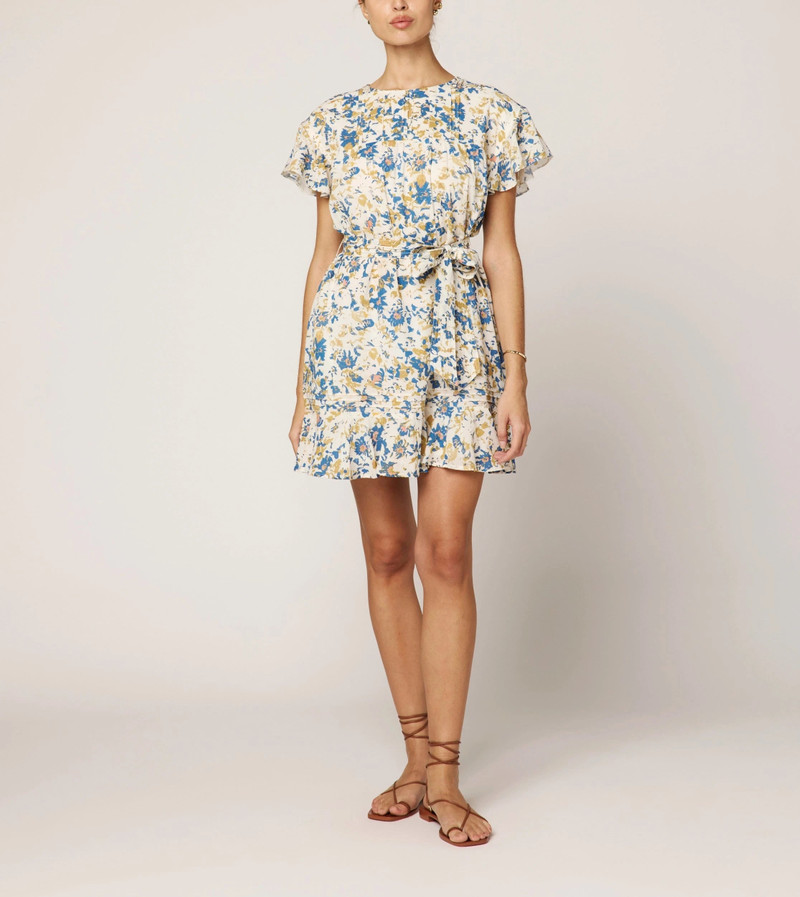 LYNN MINI DRESS | CARINA PRINT 3