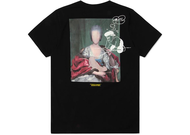 Off-White OFF-WHITE Mariana De Silva T-Shirt Black/Multicolor outlook