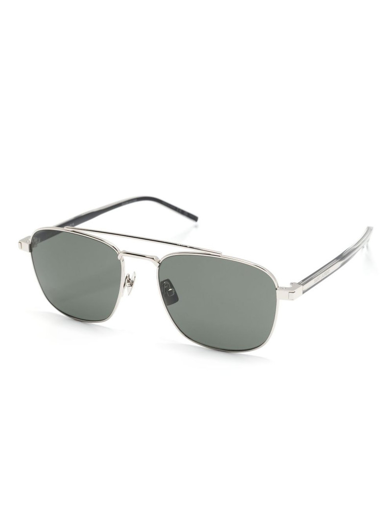 SAINT LAURENT pilot-frame sunglasses outlook