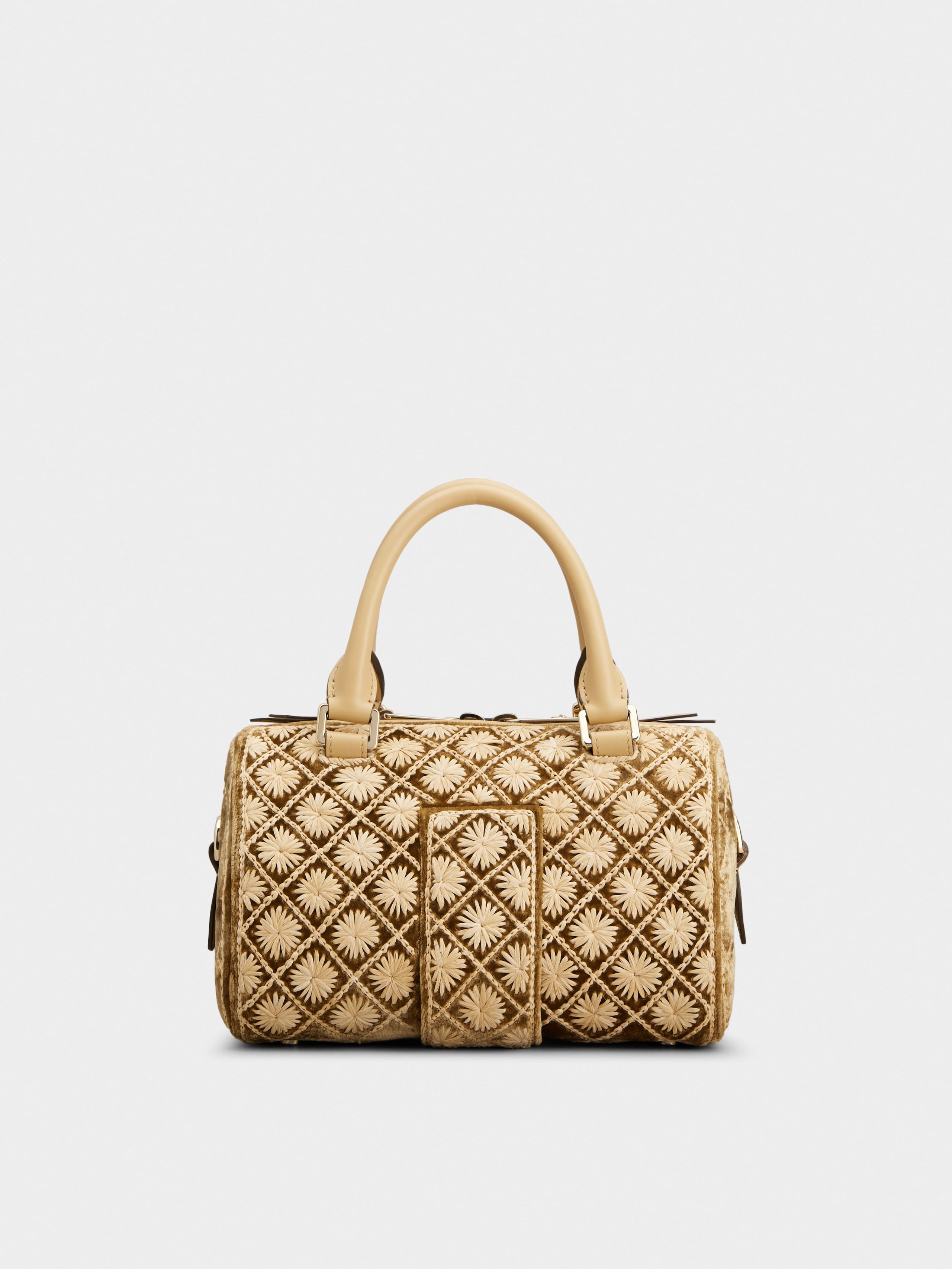 Belle Vivier Bag in velvet - 4