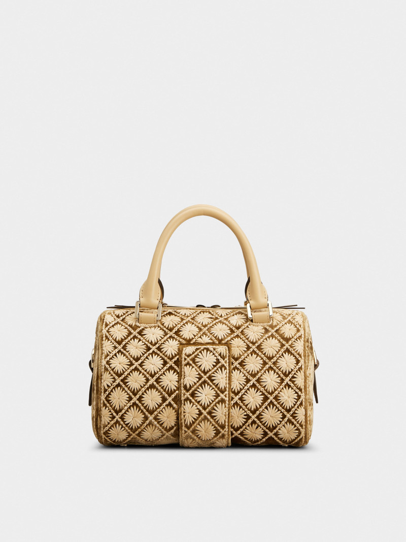 Belle Vivier Bag in velvet 4