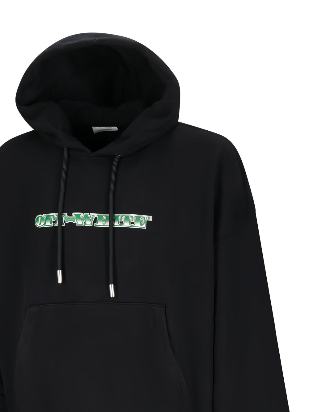 logo-print hoodie - 3