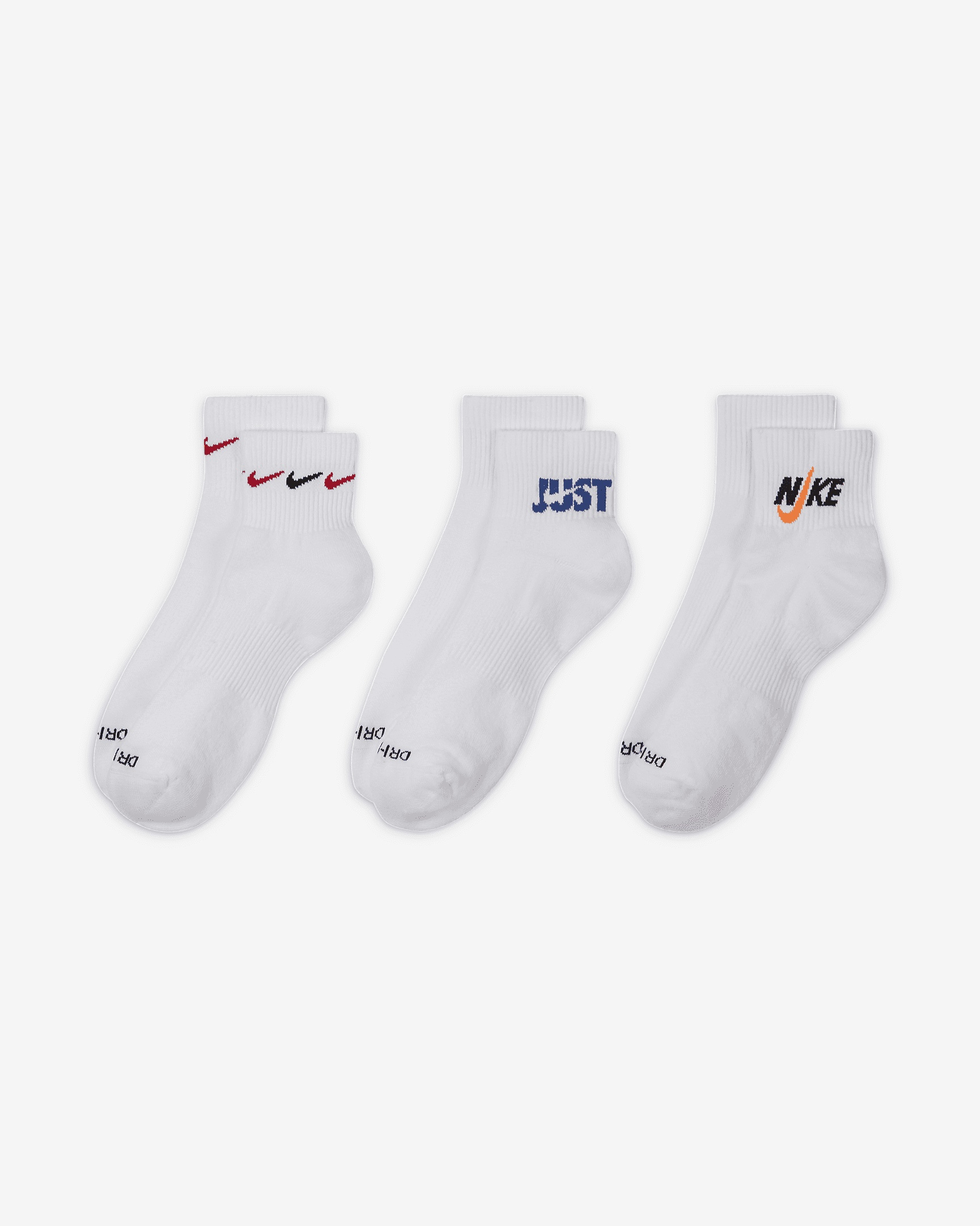 Nike Everyday Plus Cushioned Training Ankle Socks (3 Pairs) - 3
