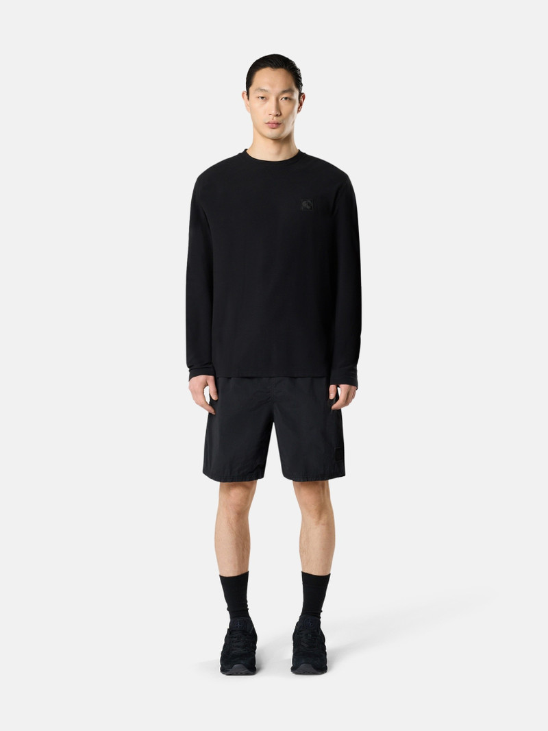 Stone Island 2100024 ORGANIC COTTON JERSEY CREPE_S.I. GHOST outlook