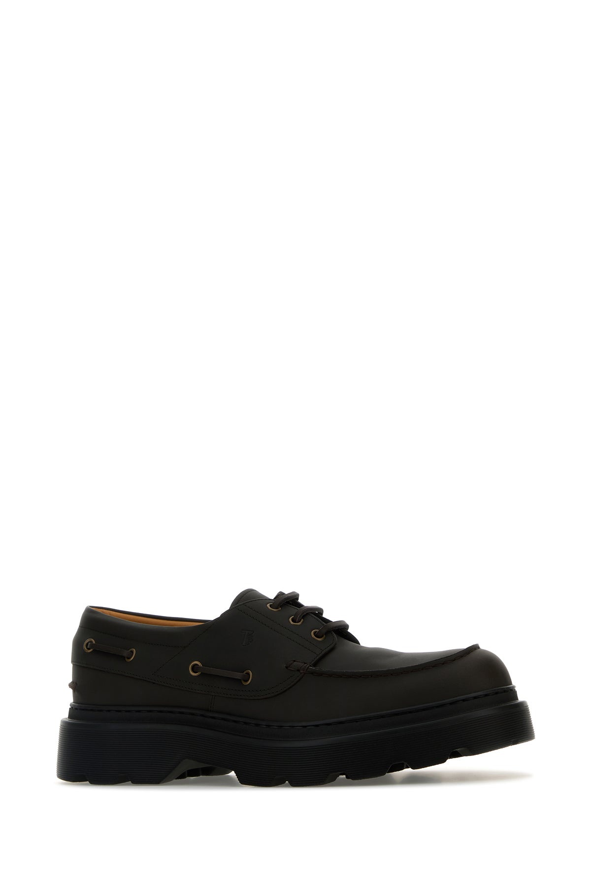 Black leather loafers - 2