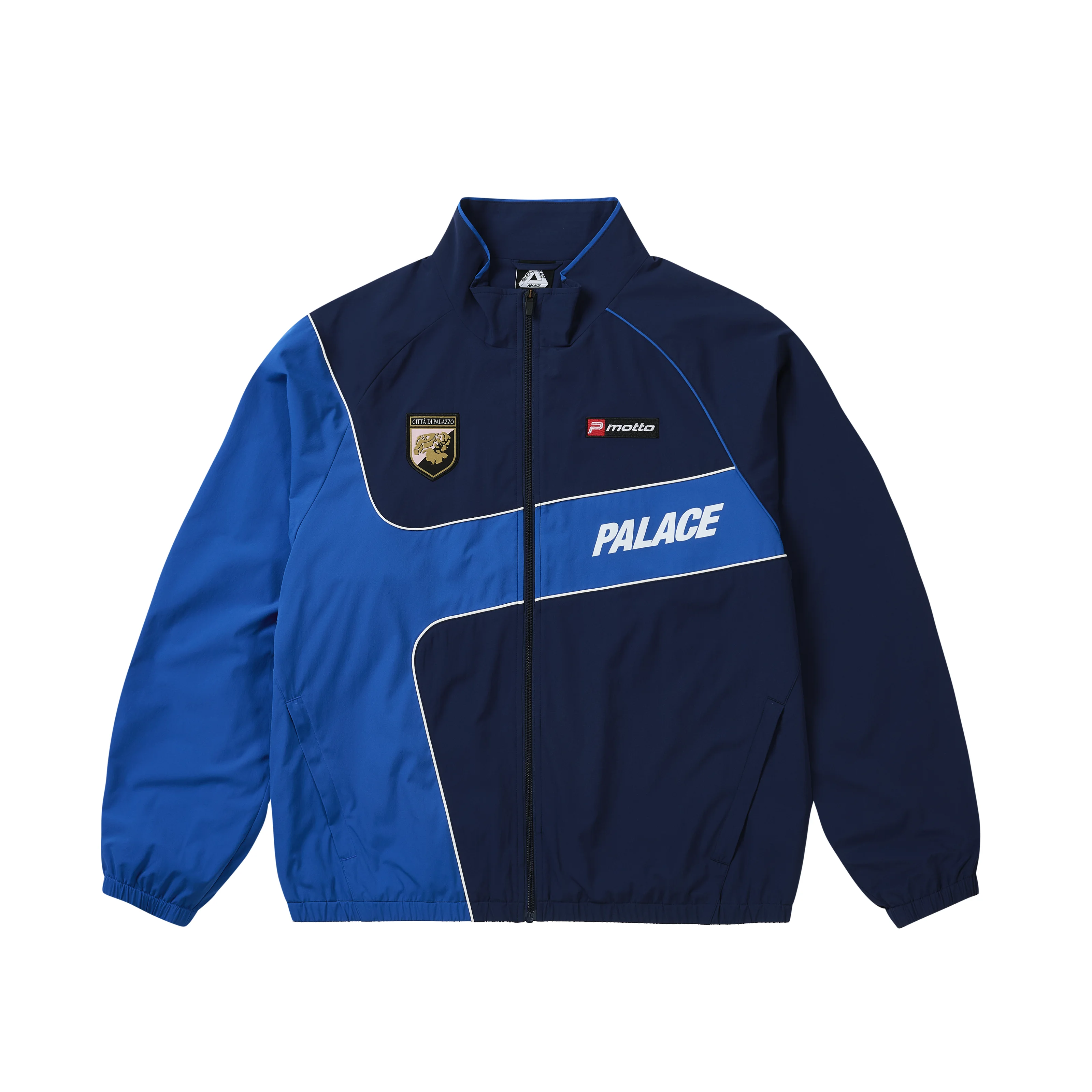 PALAZZO SHELL JACKET NAVY - 1