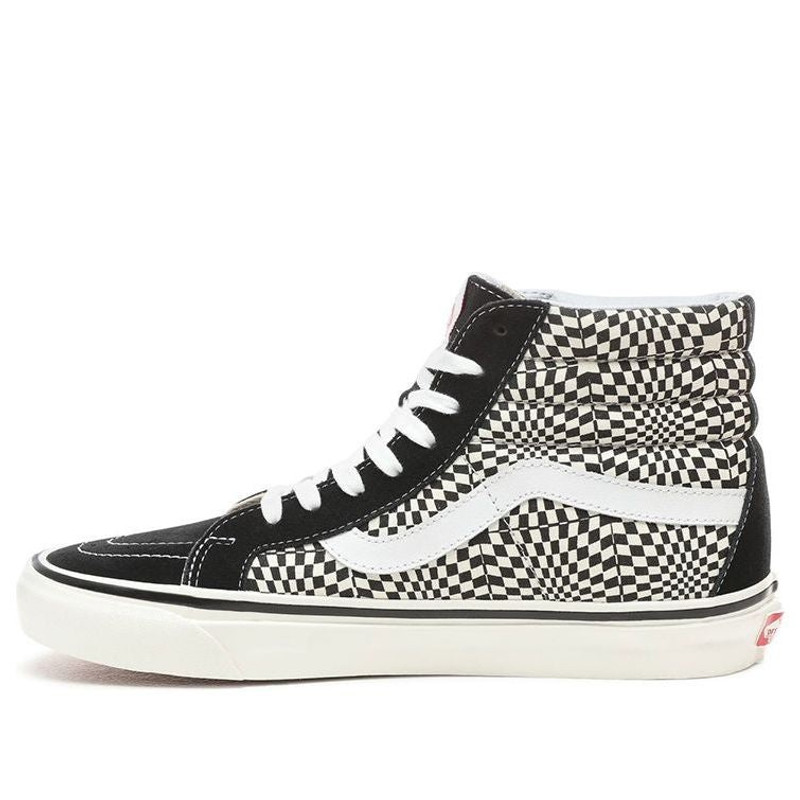 Vans SK8-HI 38 DX 'Warp Check - Black White' VN0A38GFVMY - 1