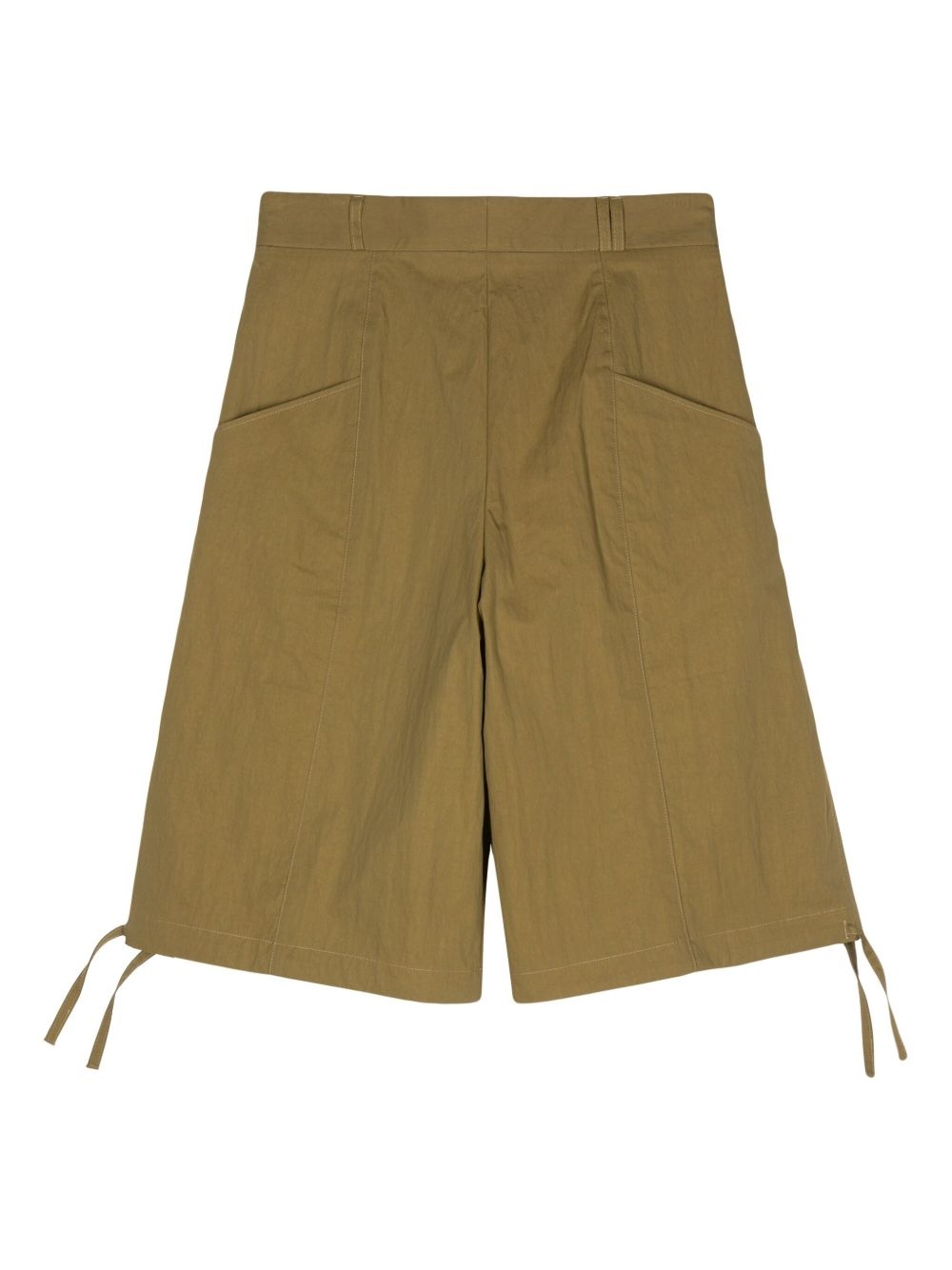 pleated long shorts - 2