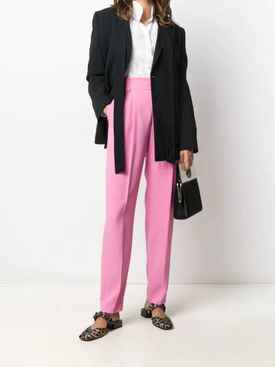 REDValentino tie-detail double-breasted blazer outlook