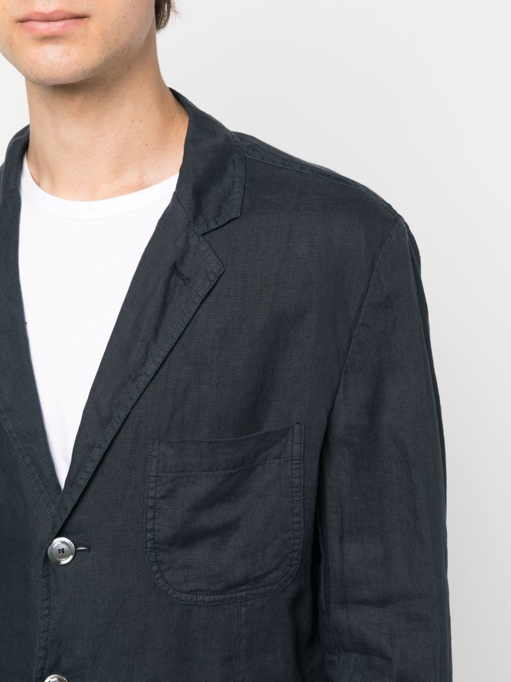 boxy single-breasted jacket - 9