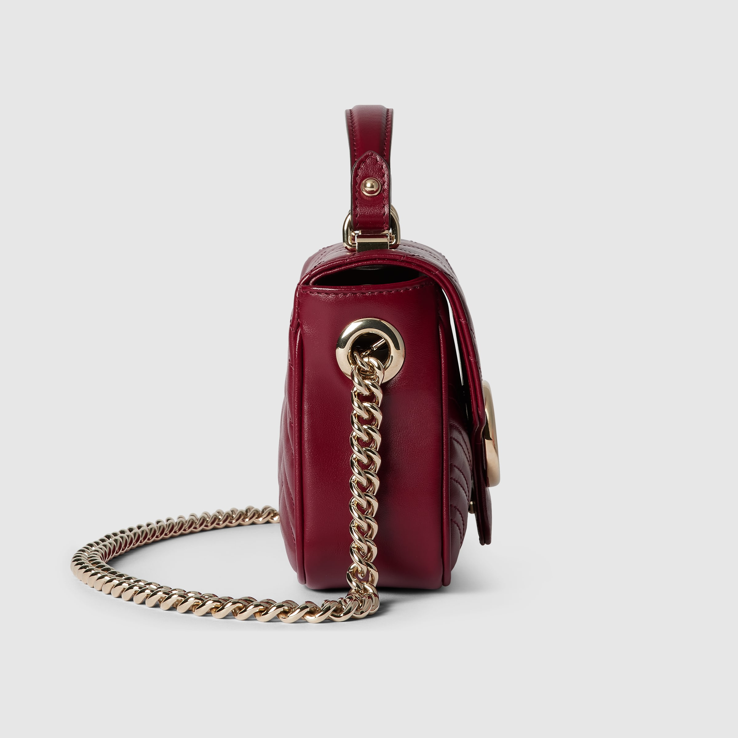 GG Marmont mini top handle bag - 7