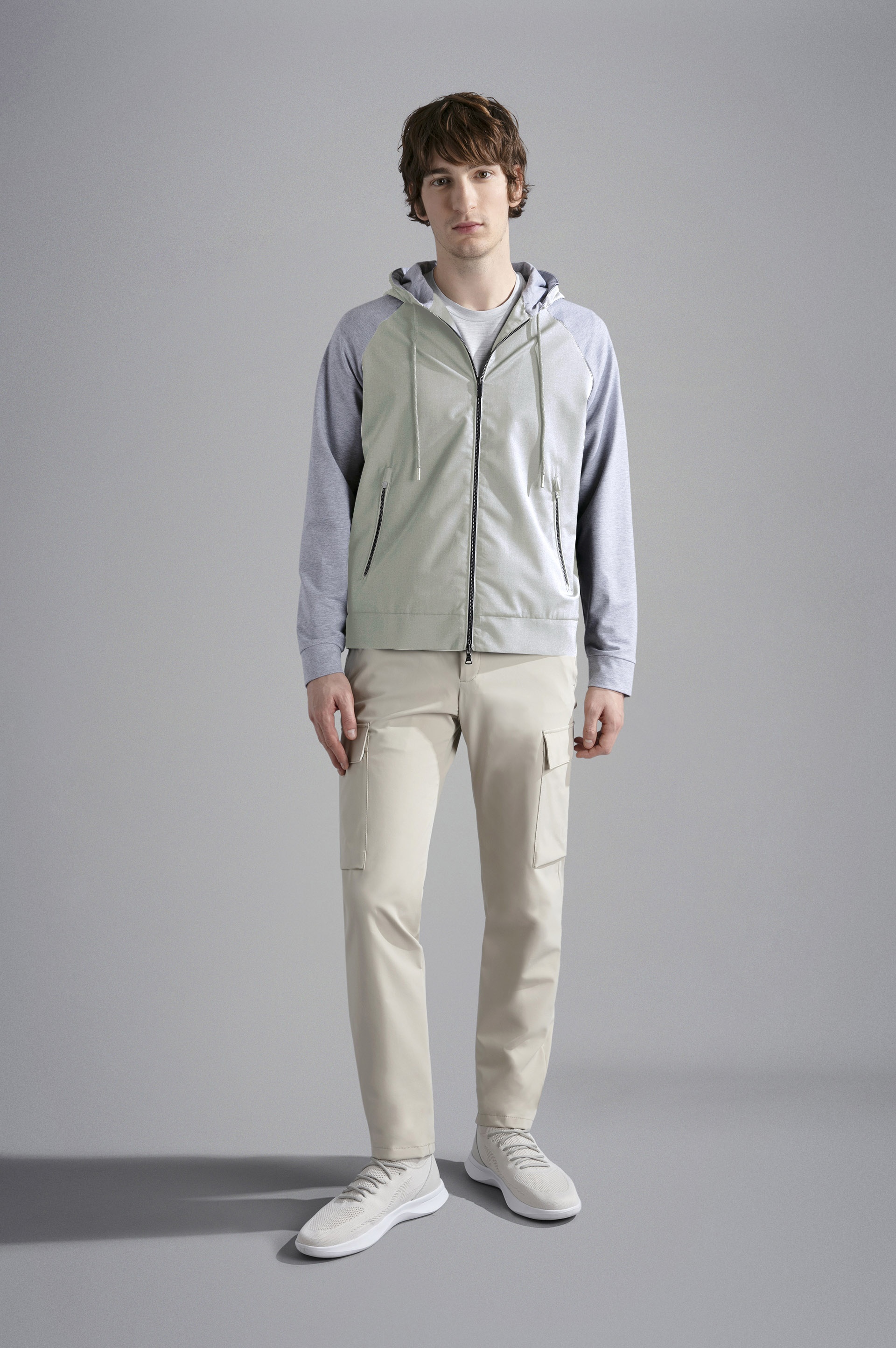 WOOL AND SILK HYBRID JACKET - 2