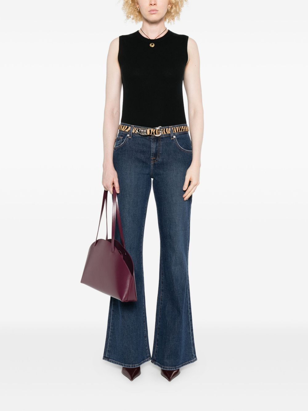 round-neck tank top - 2