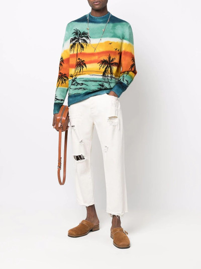 Alanui Paradise Island knitted jumper outlook