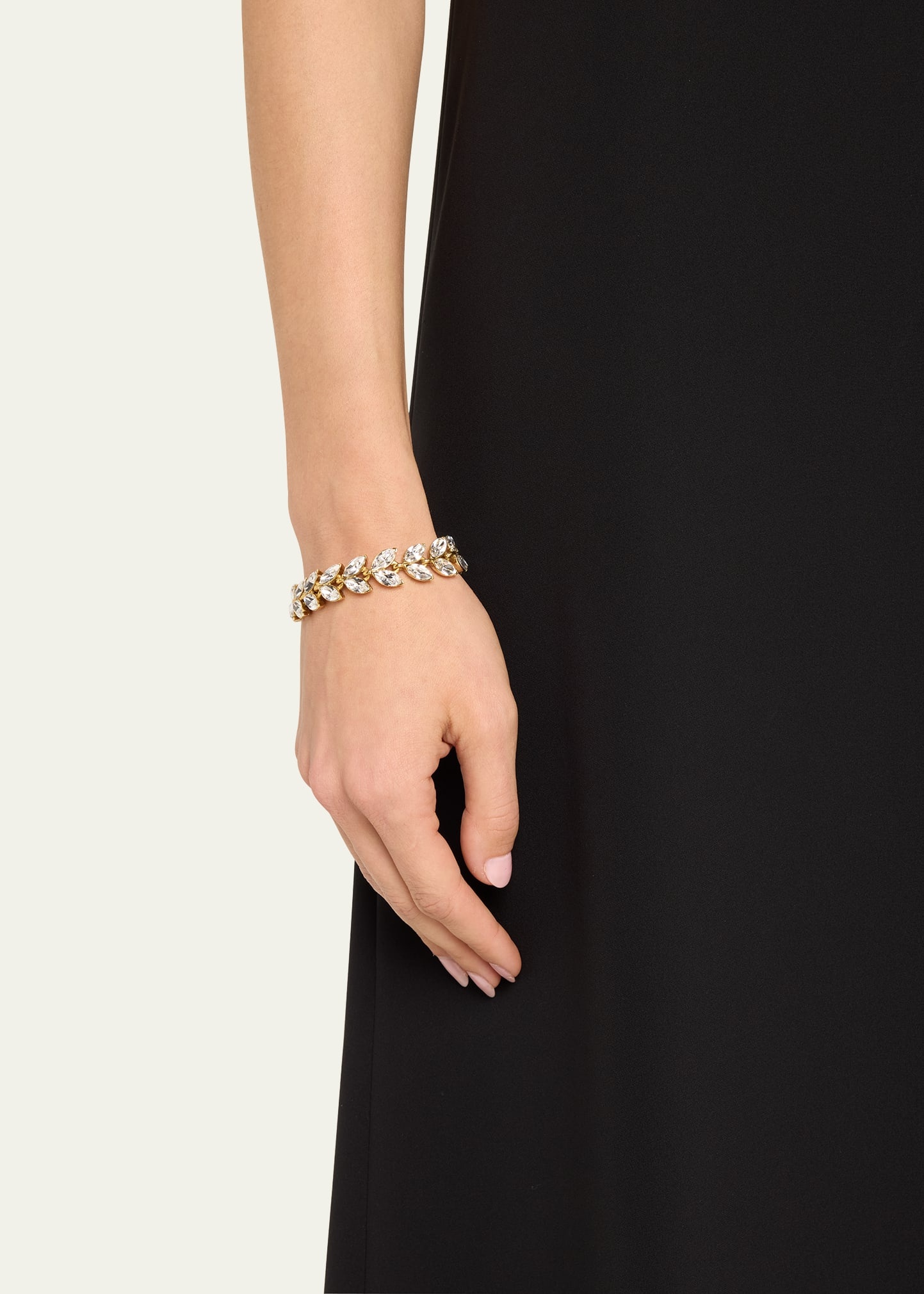 Crystal Leaf Bracelet - 2