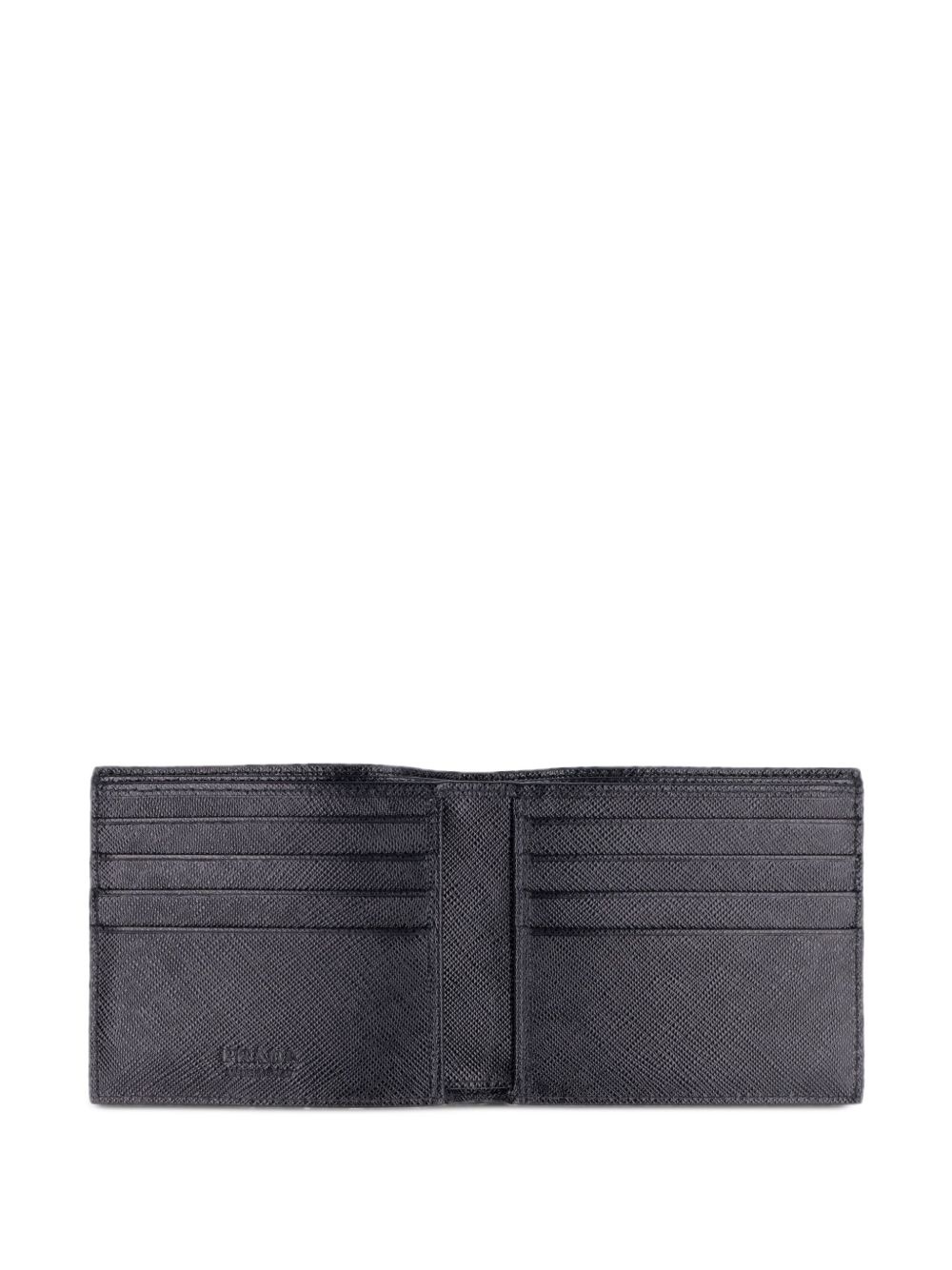 logo plaque bi-fold wallet - 3