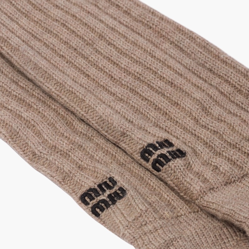 Wool over-the-knee socks - 5