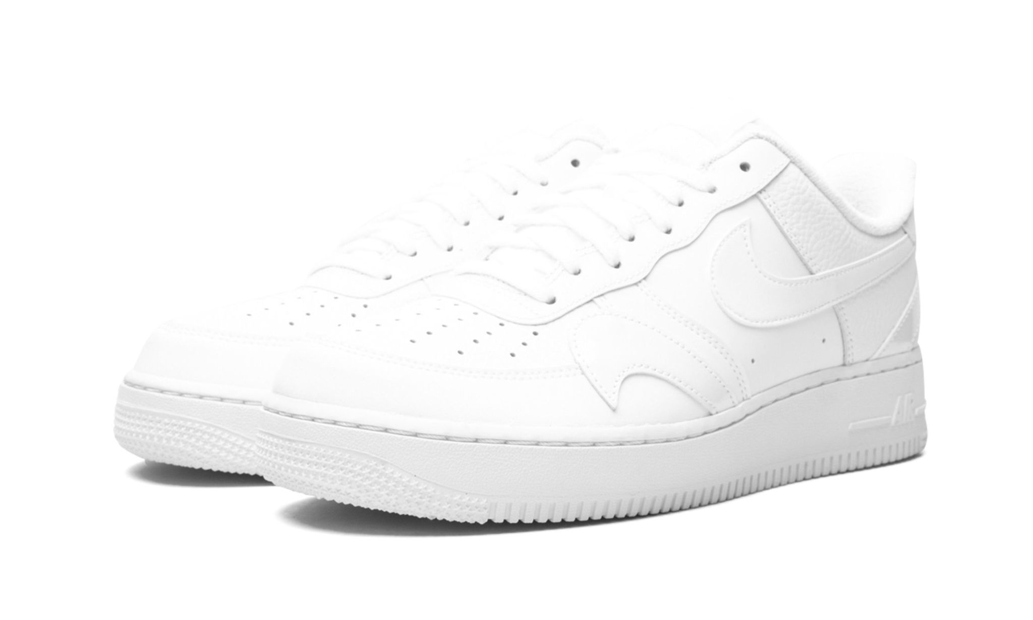 Nike Air Force 1 '07 LV8 "Misplaced Swoosh - Triple White" - 2