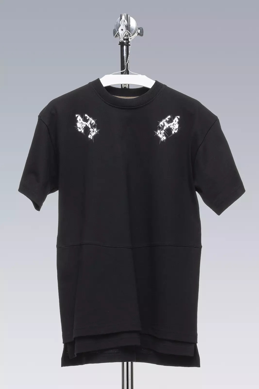 S28-PR-A 100% Orgnaic Cotton Short Sleeve T-shirt Black - 1