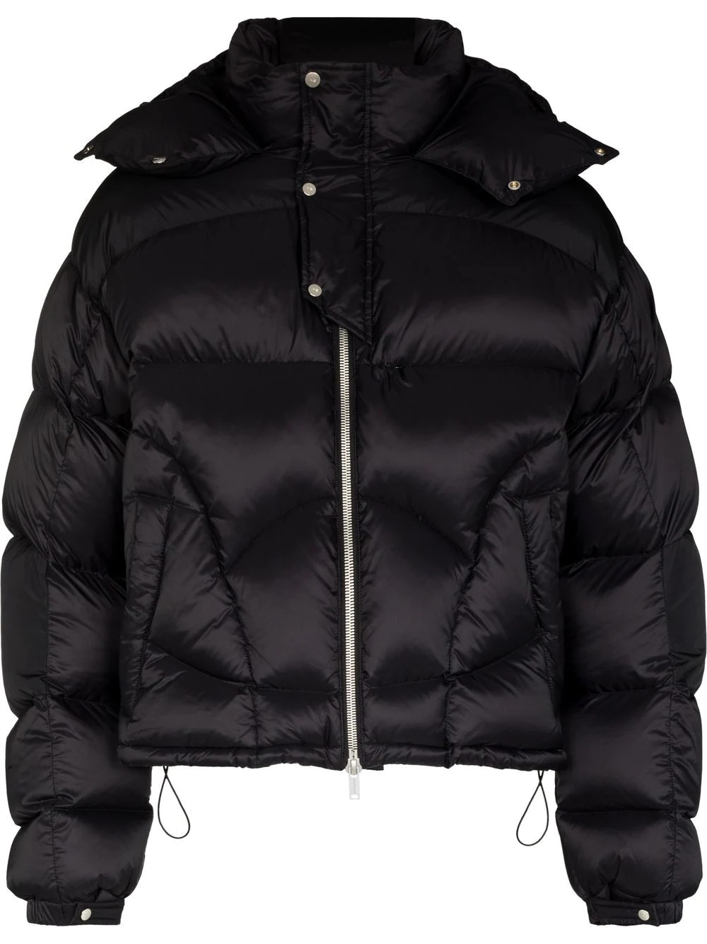 padded hooded jacket - 1