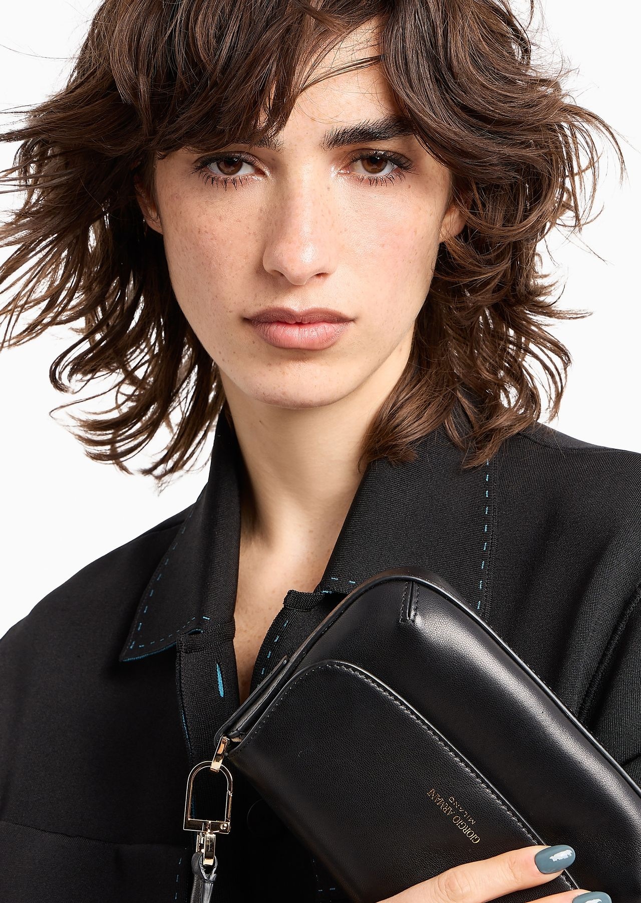Bonded silk and viscose blouson - 6