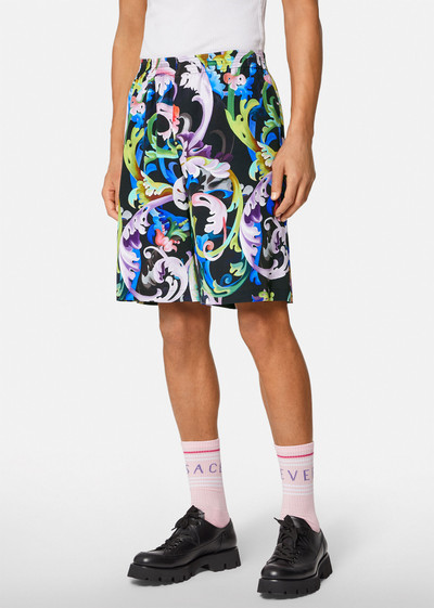 VERSACE Baroccoflage Print Shorts outlook