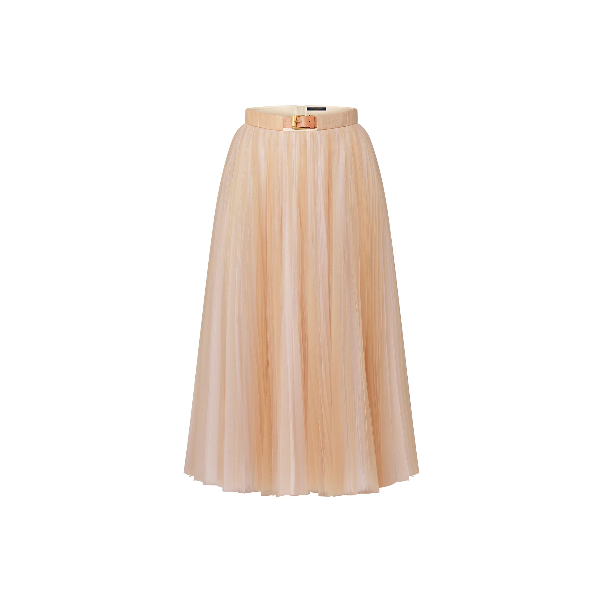Belted Tulle Maxi Skirt - 1