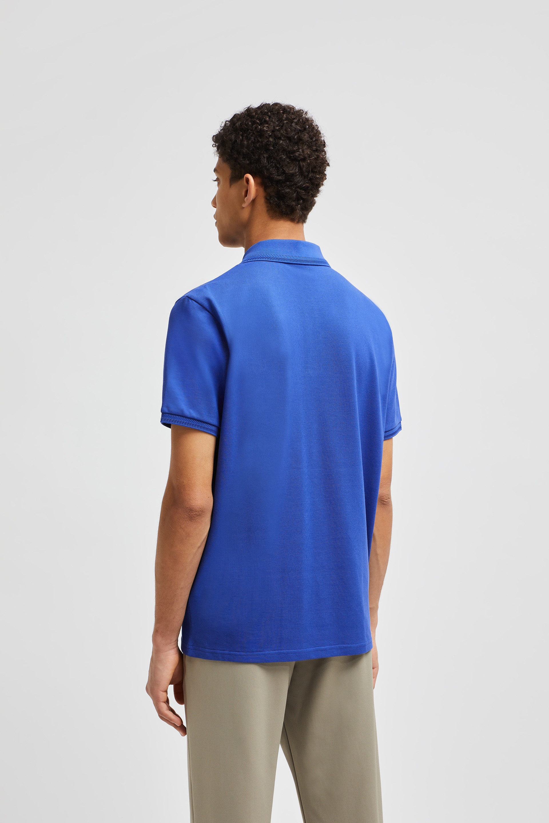 Logo Patch Polo Shirt - 5