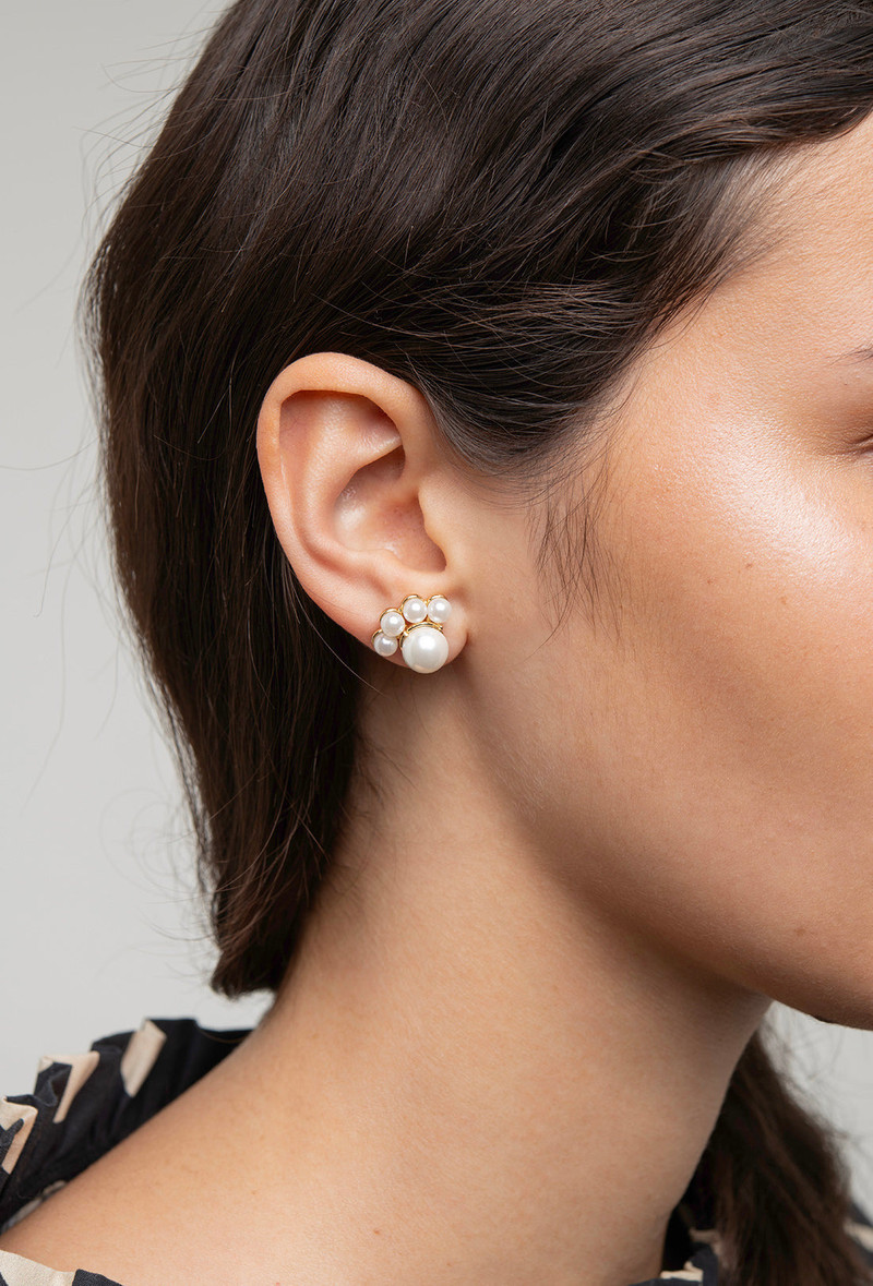 Michi Earrings - Pearl 3