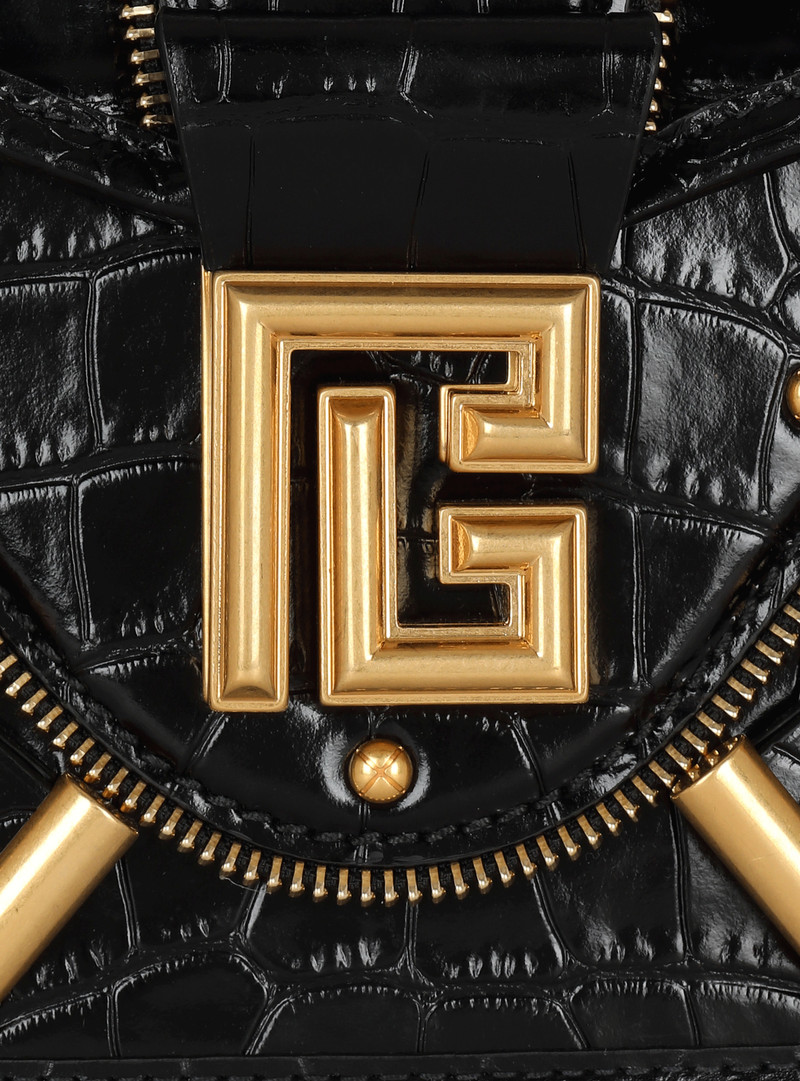 Blaze bag in crocodile-print leather 7