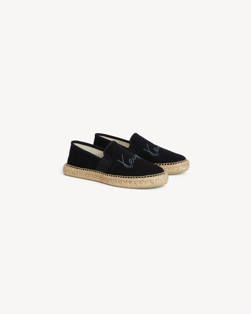 KENZO 'KENZO Signature' espadrilles in canvas outlook