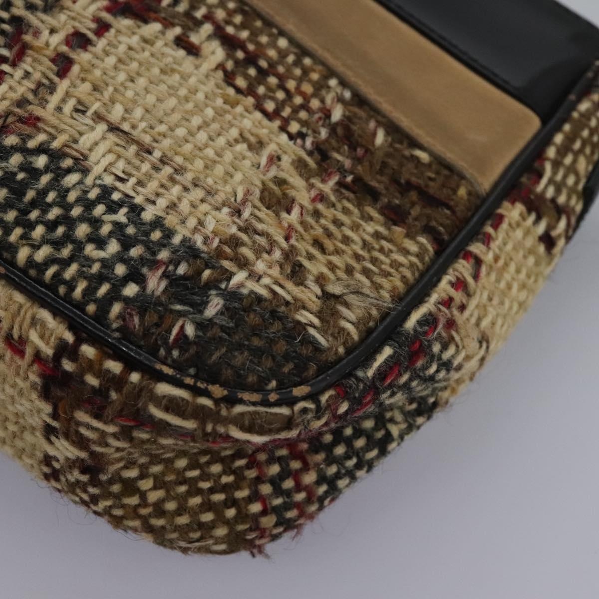 Burberry Nova Check Shoulder Bag Canvas Beige - 12