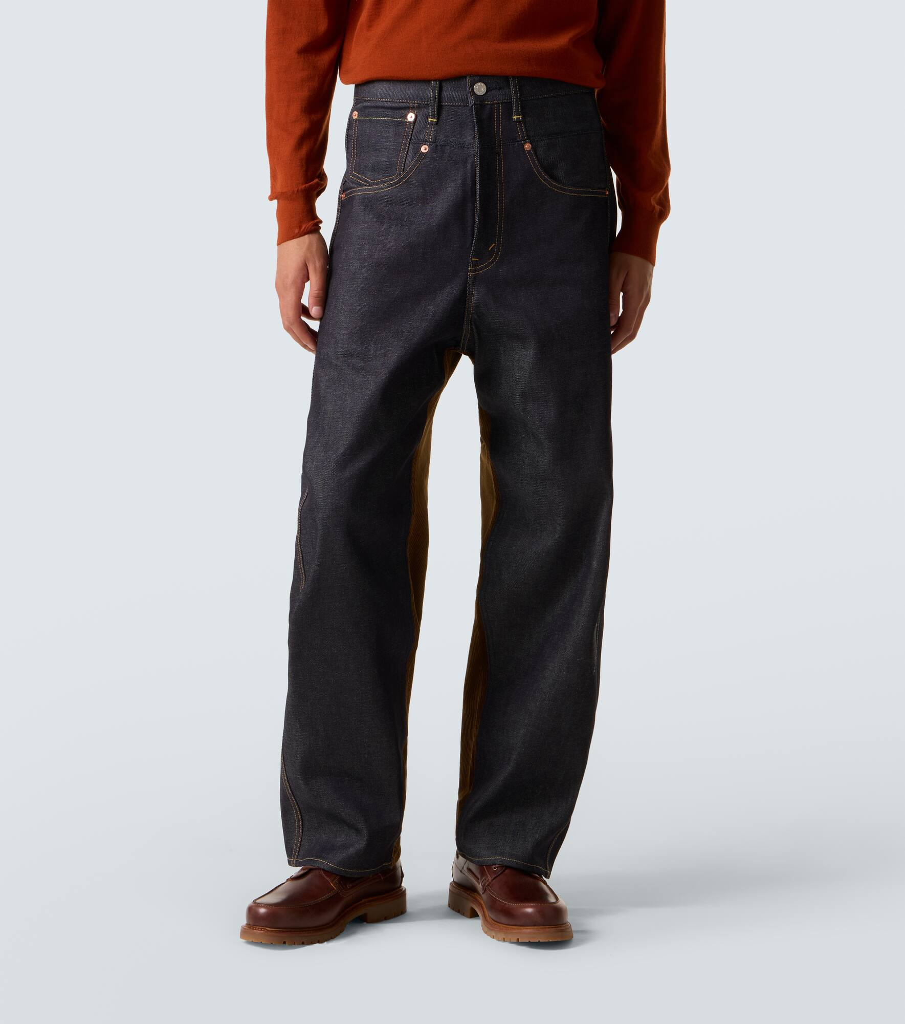 High-rise straight jeans - 3