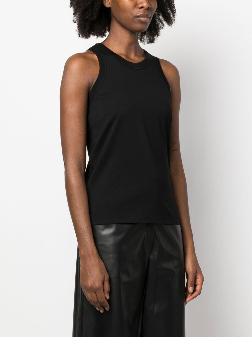 round-neck sleeveless tank top - 3