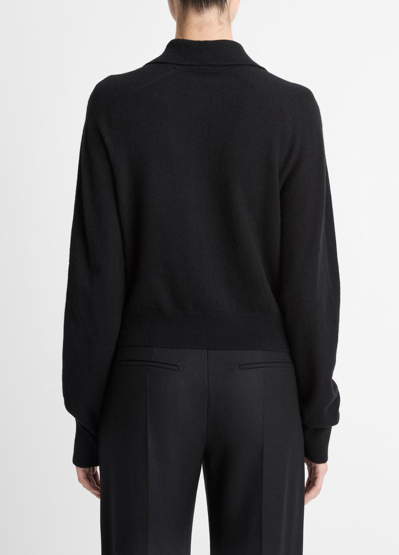 Vince Wool & Cashmere-Blend Polo Cardigan outlook