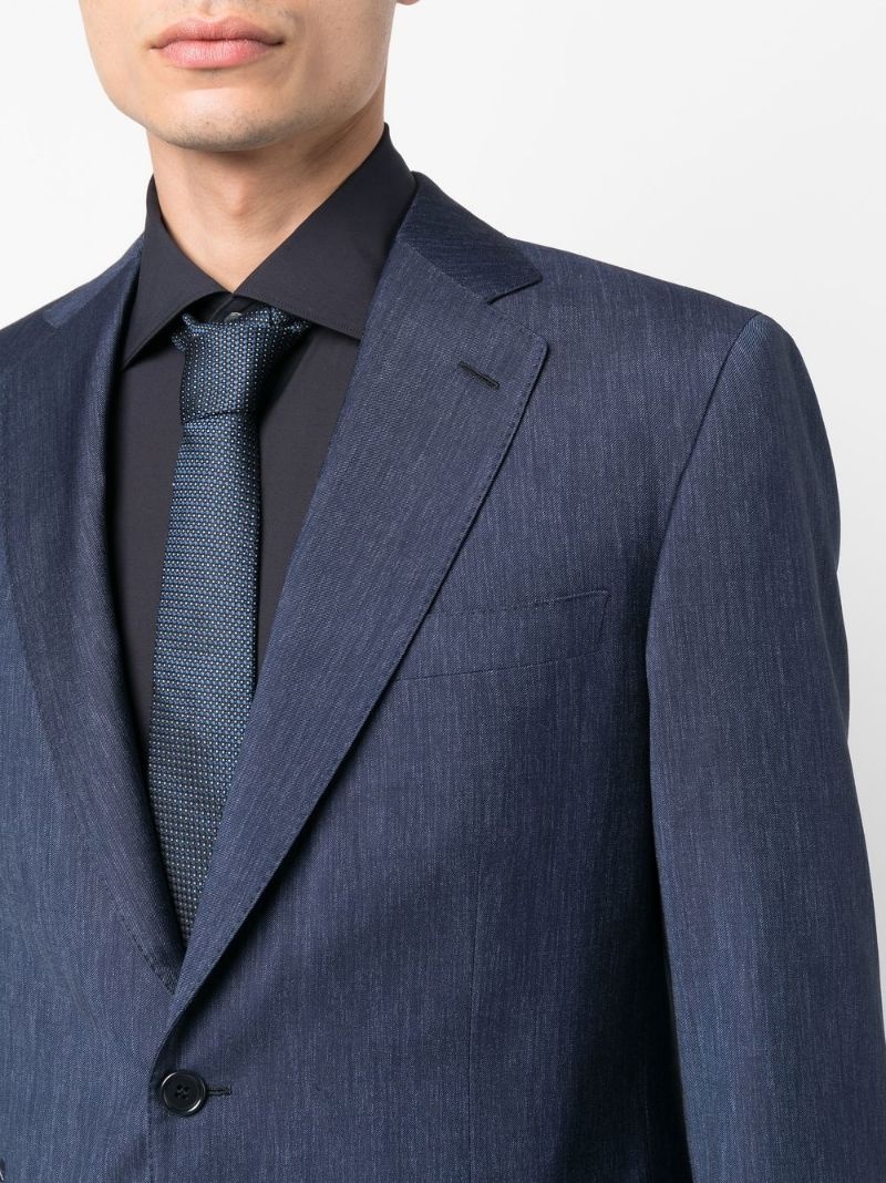 single-breasted two-piece suit - 5