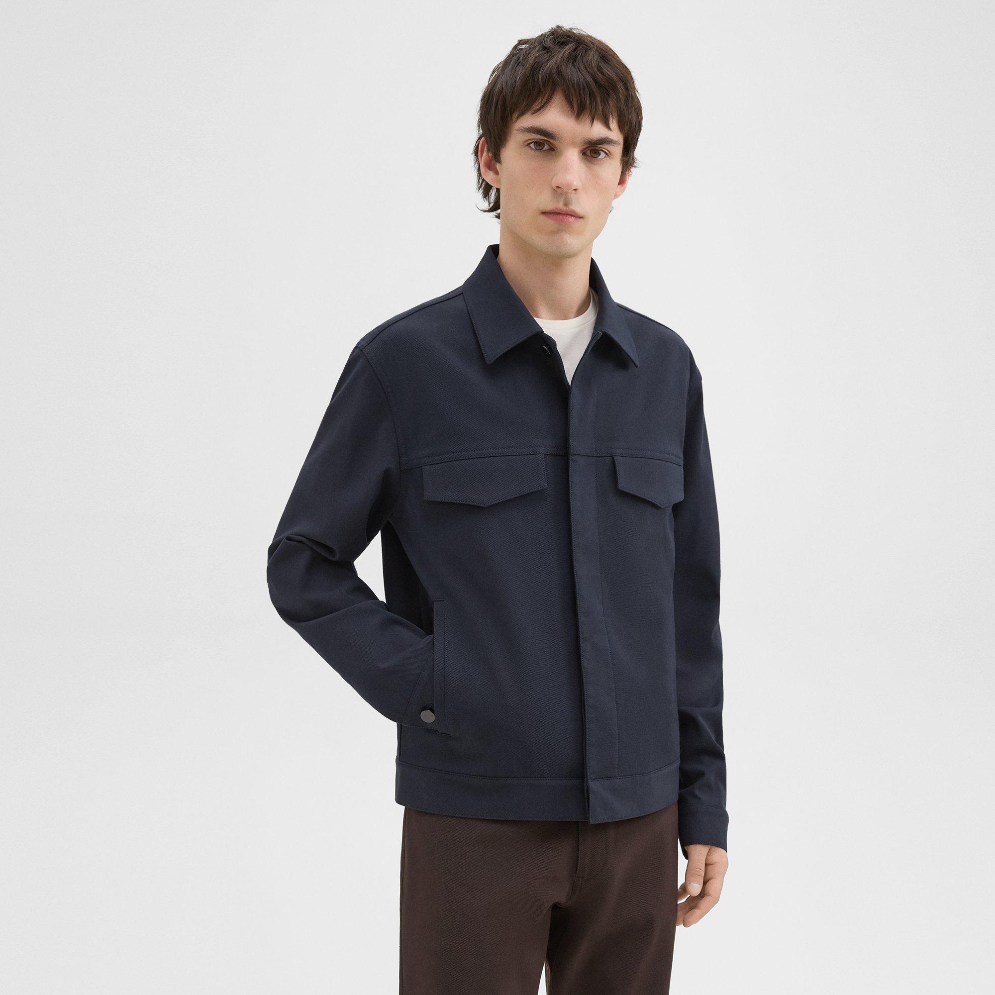 River Trucker Jacket in Neoteric Twill - 3