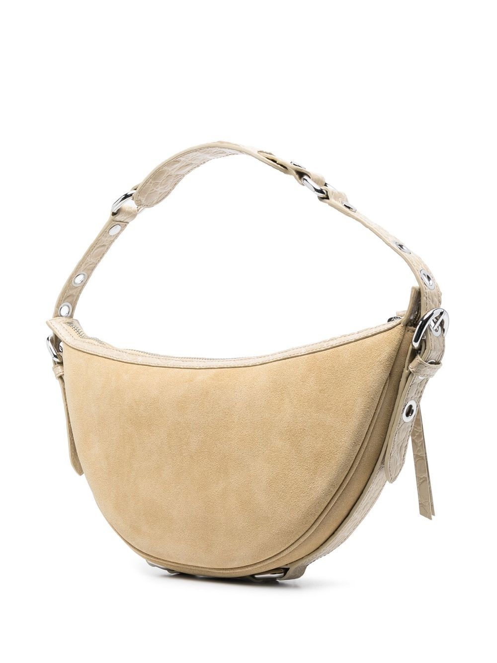 Gib suede shoulder bag - 4