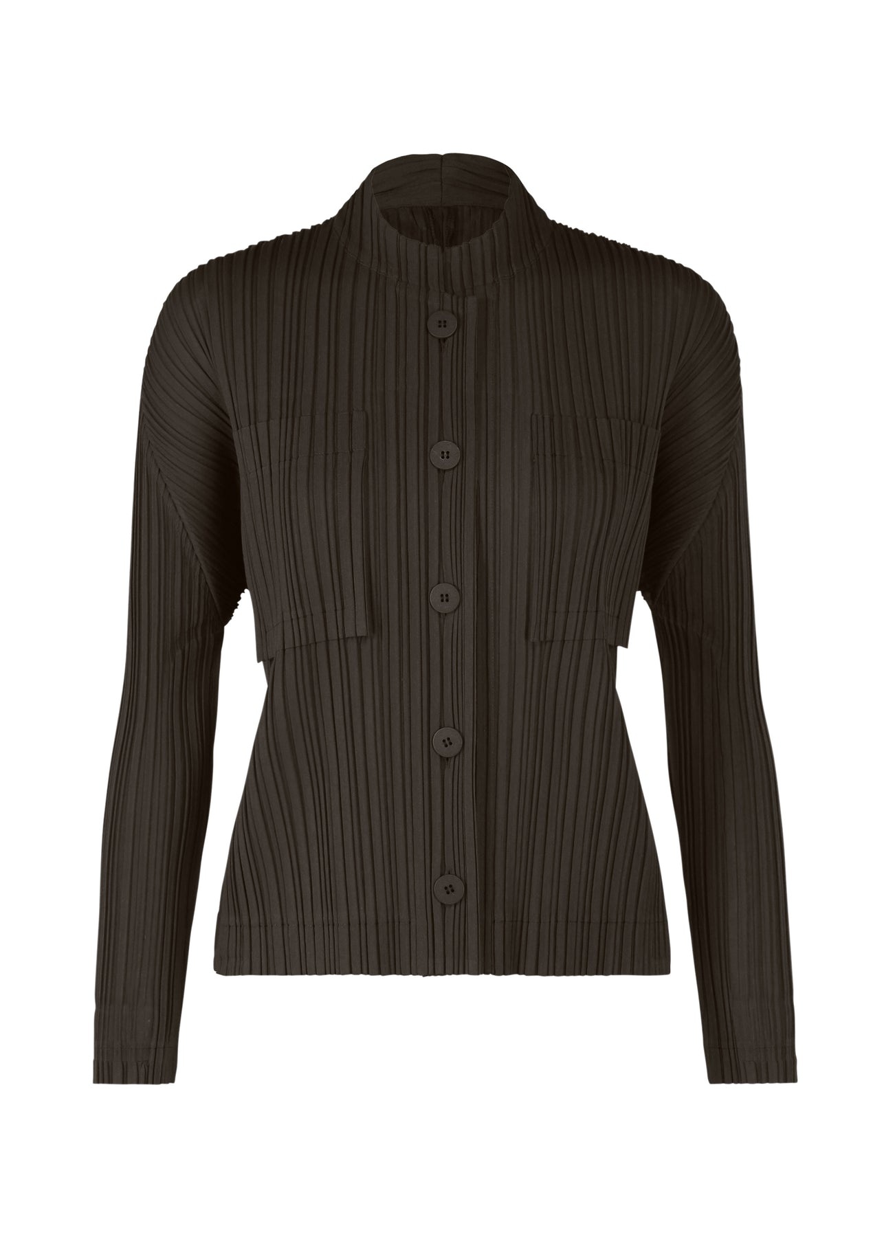 RAMIE PLEATS JACKET - 1