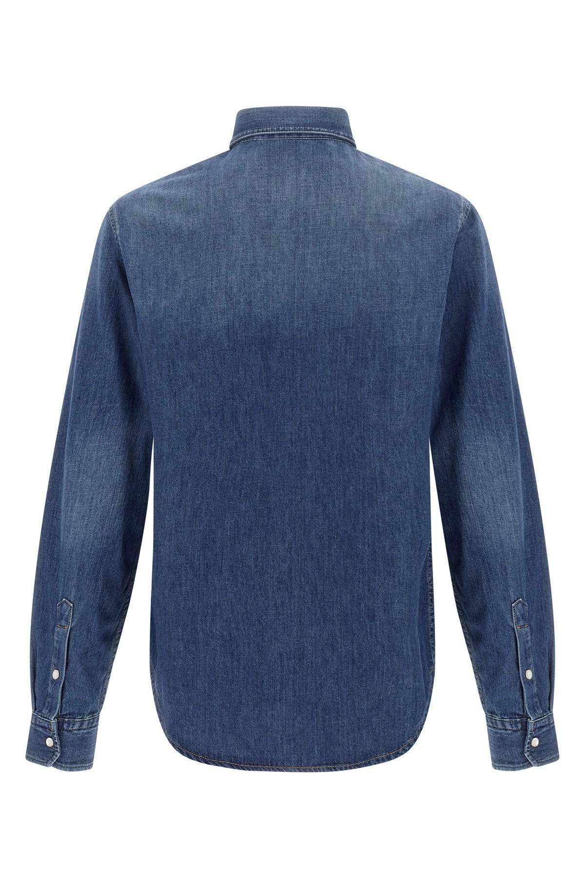 'Medusa' patch shirt - 3
