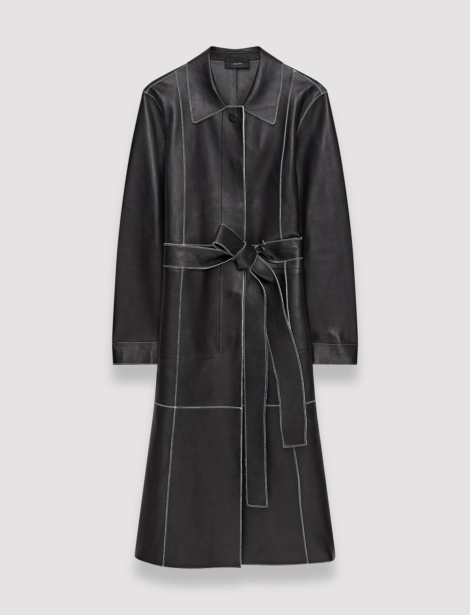 Bonded Leather Lancry Coat - 1